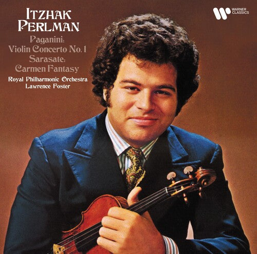 Itzhak Perlman: Paganini: Violin Concerto No. 1 & Sarasate: Carmen Fantasy - VINYL LP "VINYLBADGES"