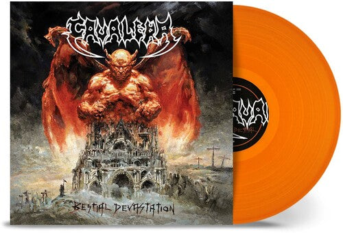 Cavalera: Bestial Devastation - Orange - VINYL LP "VINYLBADGES"
