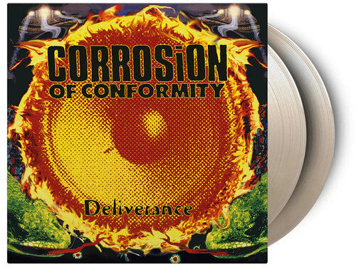 Corrosion of Conformity: Deliverance - Limited 180-Gram Crystal Clear Vinyl with Etching - VINYL LP "VINYLBADGES"