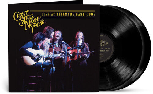 Crosby Stills Nash & Young: Live At Fillmore East, 1969 - VINYL LP "VINYLBADGES"
