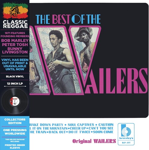 The Wailers: The Best of the Wailers - VINYL LP "VINYLBADGES"