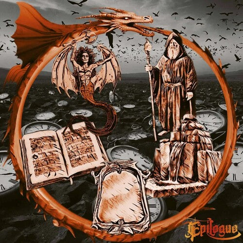 Vulcano: Epilogue - Grey/black Galaxy - VINYL LP "VINYLBADGES"