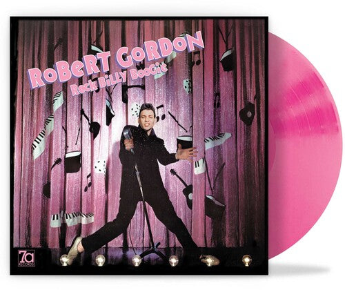 Robert Gordon: Rock Billy Boogie - 180gm Pink Vinyl - VINYL LP "VINYLBADGES"