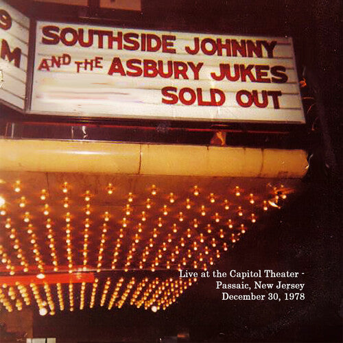 Southside Johnny and the Asbury Jukes: Live at the Capitol Theater - December 30, 1978 - Yellow - VINYL LP "VINYLBADGES"