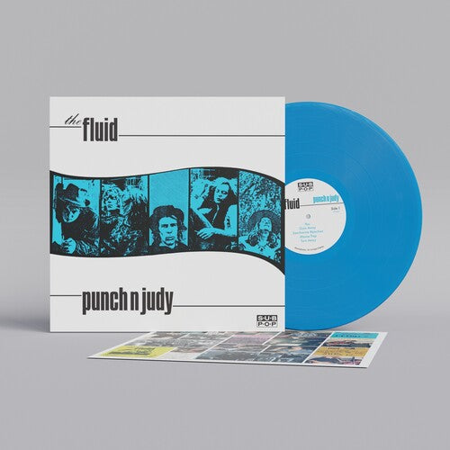 The Fluid: Punch N Judy - Blue - VINYL LP "VINYLBADGES"