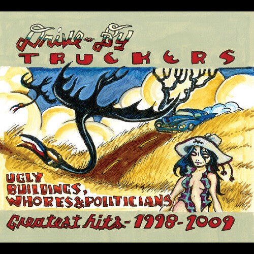 Drive-By Truckers: Ugly Buildings Whores And Politicians: Greatest Hits 1998-2009 - VINYL LP "VINYLBADGES"