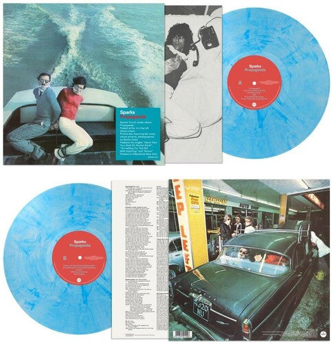 Sparks: Propaganda - 50th Anniversary 140gm Maelstrom Blue Vinyl - VINYL LP "VINYLBADGES"