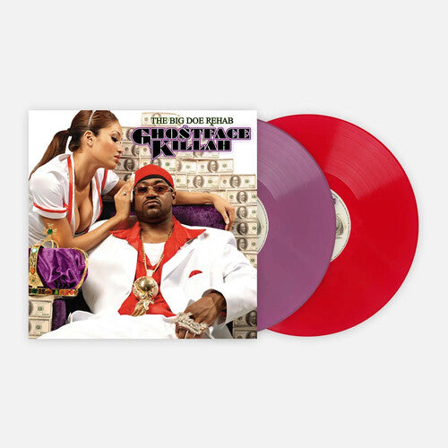 Apollo Brown & Ghostface Killah: Big Doe Rehab - Red & Purple Colored Vinyl - VINYL LP "VINYLBADGES"