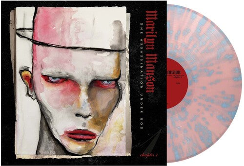 Marilyn Manson: One Assassination Under God - Chapter 1 - Pink & Blue Splatter - VINYL LP "VINYLBADGES"