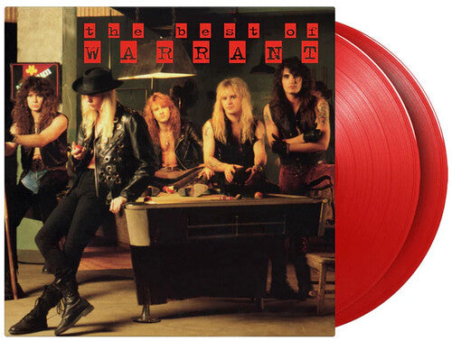 Warrant: Best Of Warrant - Limited 180-Gram Red Colored Vinyl - VINYL LP "VINYLBADGES"