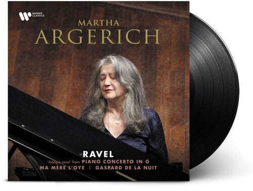 Martha Argerich: Ravel: Piano Concerto in G Major, Ma Mere L'oye, Gaspard De La Nuit - VINYL LP "VINYLBADGES"