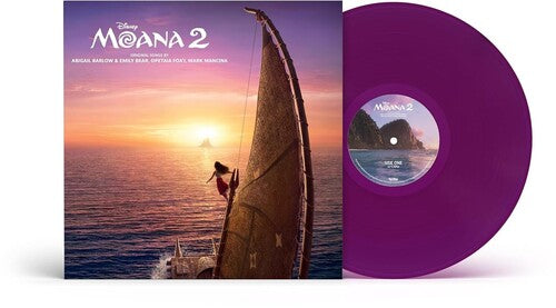 Various: Moana 2 (Original Soundtrack) - Vibrant Violet Colored Vinyl - VINYL LP "VINYLBADGES"