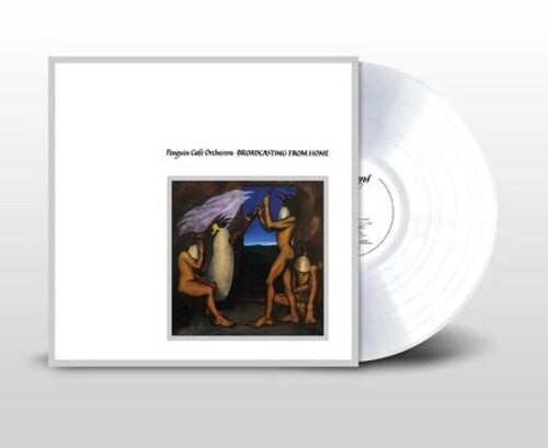The Penguin Cafe Orchestra: Broadcasting From Home - White - VINYL LP "VINYLBADGES"