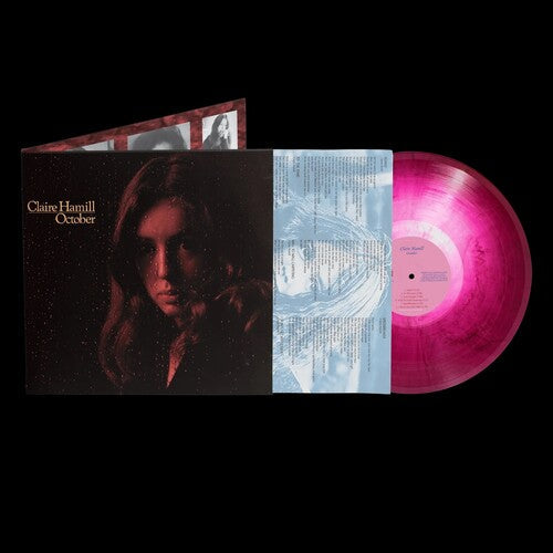 Claire Hamill: October - Pink Marbled - VINYL LP "VINYLBADGES"