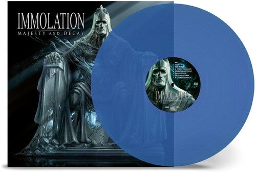Immolation: Majesty and Decay - Trans Blue - VINYL LP "VINYLBADGES"