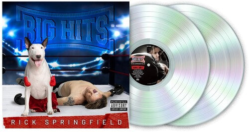 Rick Springfield: Big Hits: Rick Springfield's Greatest Hits, Vol. 2 - Clear - VINYL LP "VINYLBADGES"