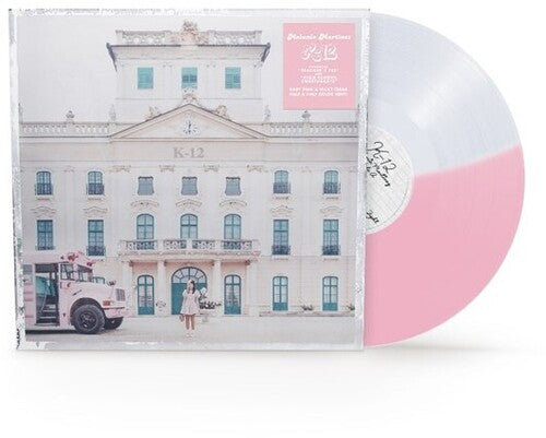 Melanie Martinez: K12 - Half Pink & Half Cloudy Clear Colored Vinyl - VINYL LP "VINYLBADGES"
