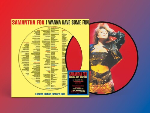 Samantha Fox: I Wanna Have Some Fun - Picture Disc - VINYL LP "VINYLBADGES"