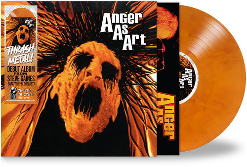 Anger as Art: Anger as Art - Orange - VINYL LP "VINYLBADGES"