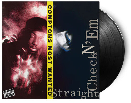 Compton's Most Wanted: Straight Checkn Em - 180-Gram Black Vinyl - VINYL LP "VINYLBADGES"