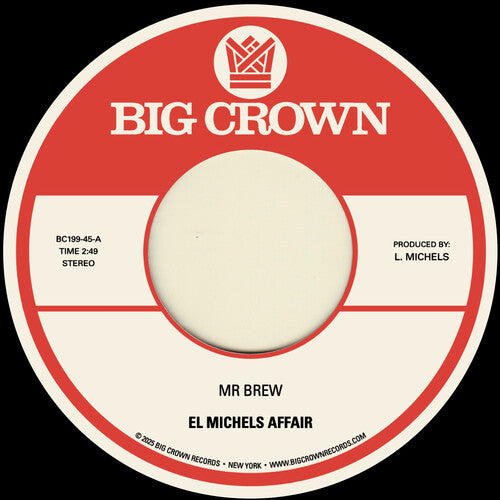 El Michels Affair: Mr. Brew B/W Kodak - VINYL LP "VINYLBADGES"