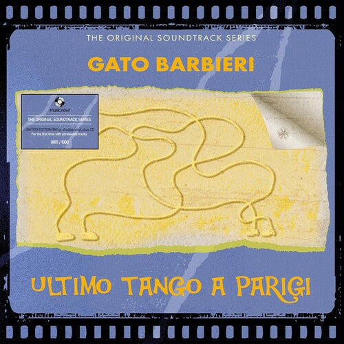 Gato Barbieri: Ultimo Tango A Parigi (Original Soundtrack) - Limited 180-Gram Transparent Blue Colored Vinyl with CD - VINYL LP "VINYLBADGES"