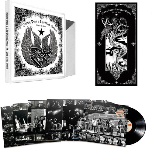 Jimmy Page & the Black Crowes: Live At The Greek - VINYL LP "VINYLBADGES"