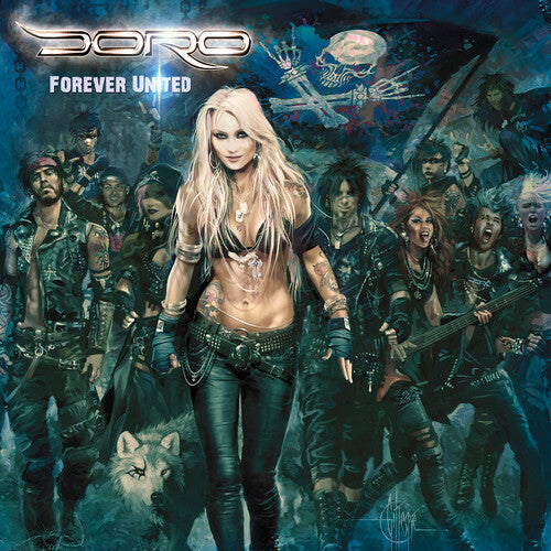 Doro: Forever United - Trans Green - VINYL LP "VINYLBADGES"