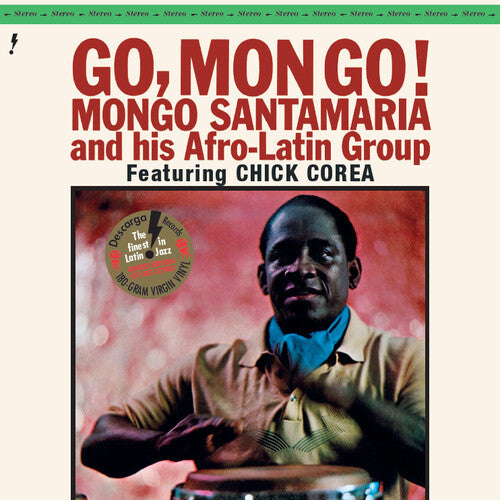 Mongo Santamaria: Go Mongo - Limited 180-Gram Vinyl with Bonus Track - VINYL LP "VINYLBADGES"