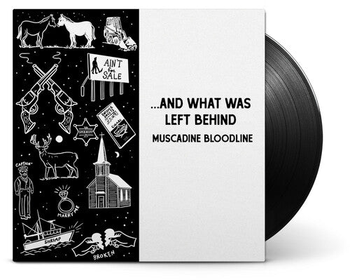 Muscadine Bloodline: ....And What Was Left Behind - VINYL LP "VINYLBADGES"