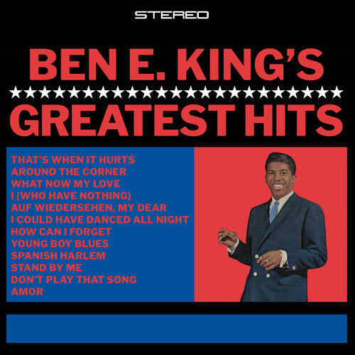 Ben King E: Greatest Hits - 60th Anniversary (Clear Red Vinyl/Limited Edition) - VINYL LP "VINYLBADGES"