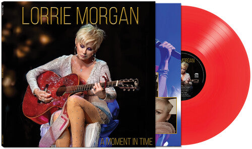 Lorrie Morgan: A MOMENT IN TIME - VINYL LP "VINYLBADGES"