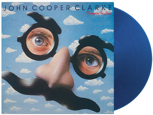 John Cooper Clarke: Disguise In Love - Limited 180-Gram Translucent Blue Colored Vinyl - VINYL LP "VINYLBADGES"