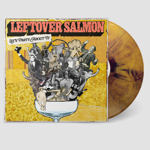 Leftover Salmon: Let's Party About It - Deep Yellow / Purple Twisted - VINYL LP "VINYLBADGES"