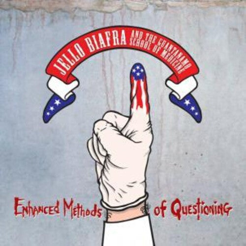 Jello Biafra: Enhanced Methods Of Questioning - Blue - VINYL LP "VINYLBADGES"