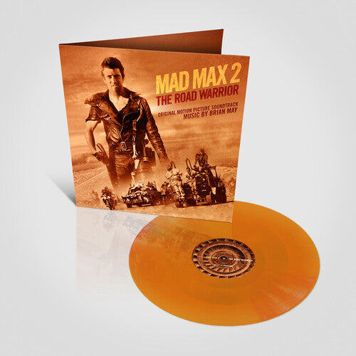 Mad Max 2: The Road Warrior (Original Soundtrack) - Amber Vinyl - VINYL LP "VINYLBADGES"