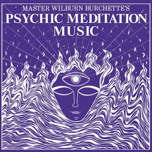 Master Wilburn Burchette: Psychic Meditation Music - White - VINYL LP "VINYLBADGES"