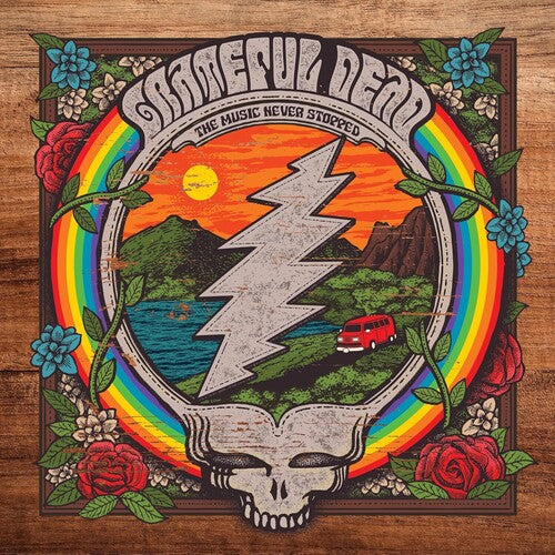 The Grateful Dead: The Music Never Stopped - VINYL LP "VINYLBADGES"
