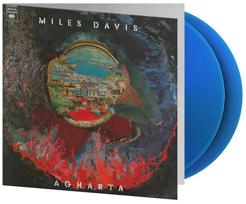 Miles Davis: Agharta - Limited Gatefold 180-Gram Translucent Blue Colored Vinyl - VINYL LP "VINYLBADGES"