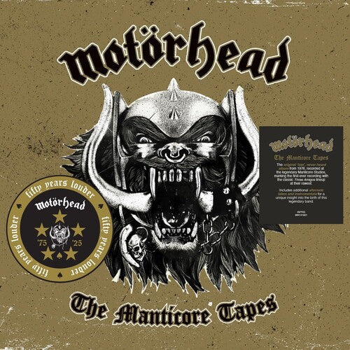 Motorhead: The Manticore Tapes - VINYL LP "VINYLBADGES"
