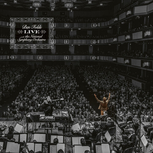 Ben Folds & The National Symphony Orchestra: Ben Folds Live with the National Symphony Orchestra - VINYL LP "VINYLBADGES"