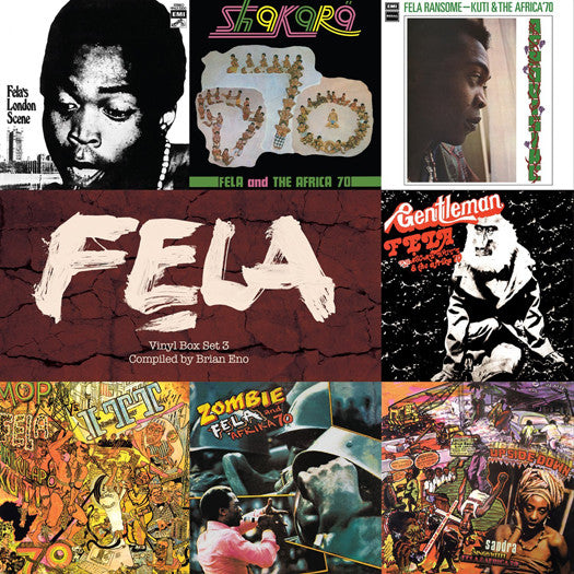 FELA KUTI #3 CURATED BY BRIAN ENO LP VINYL NEW 33RPM BOX SET 2014 - VINYL LP "VINYLBADGES"