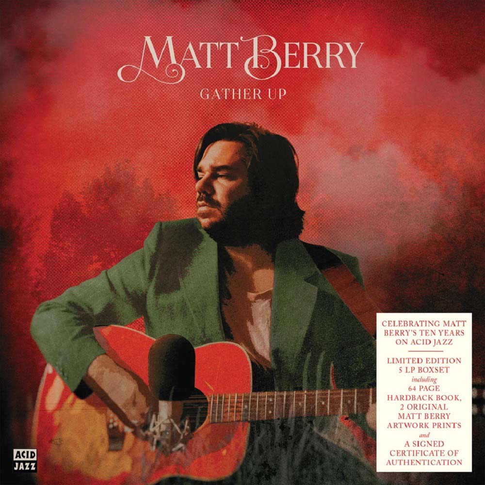 Matt Berry Gather Up Vinyl LP Box Set 2021 - VINYL LP "VINYLBADGES"