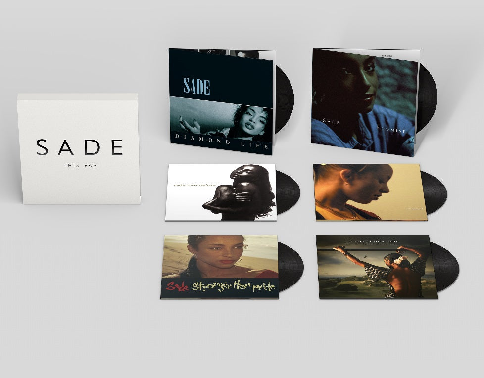 Sade This Far Vinyl LP Box Set Complete Studio Albums 2020 - VINYL LP "VINYLBADGES"