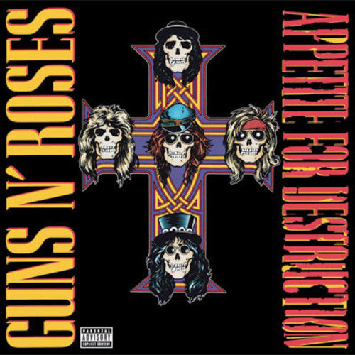 Guns N' Roses: Appetite for Destruction - VINYL LP "VINYLBADGES"