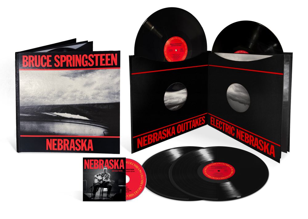 Bruce Springsteen Nebraska ’82: Expanded Edition Vinyl LP Box Set Due Out 17/10/25 - VINYL LP "VINYLBADGES"