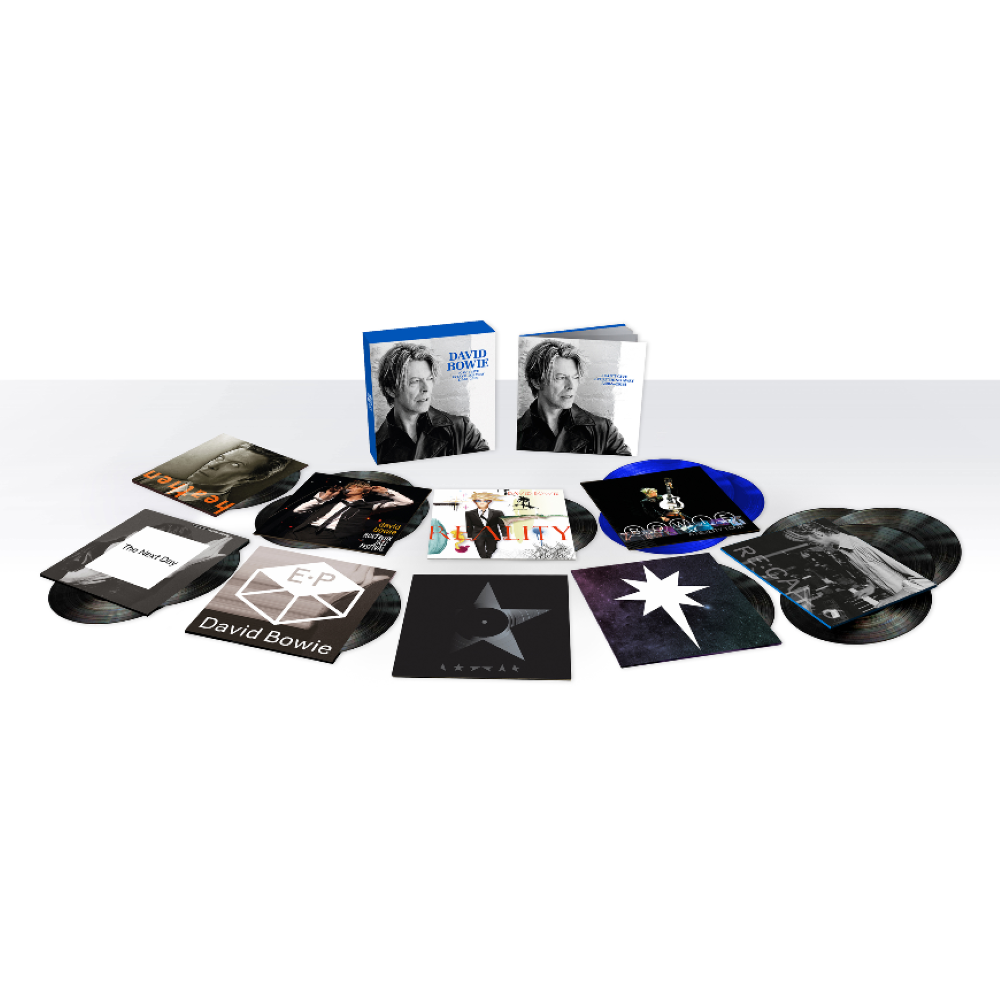 David Bowie I Can' t Give Everything Away (2002 - 2016) Vinyl LP Box Set Due Out 12/09/25 - VINYL LP "VINYLBADGES"