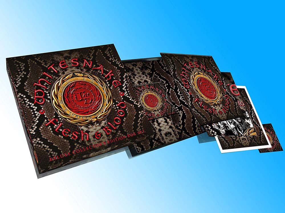 Whitesnake Flesh & Blood Limited Vinyl LP Box Set 2019 - VINYL LP "VINYLBADGES"