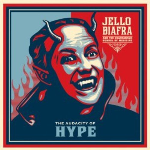 Jello Biafra & the Guantanamo School of Medicine: Audacity of Hype - VINYL LP "VINYLBADGES"