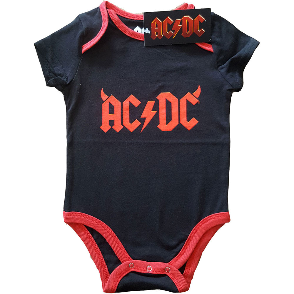 AC/DC - Kids Baby Horns Onesie
